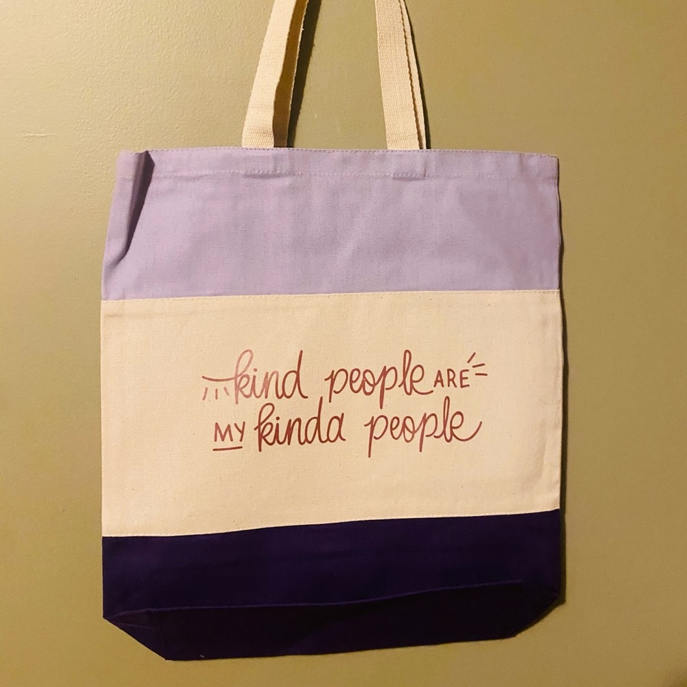 Kind Purple Tote
